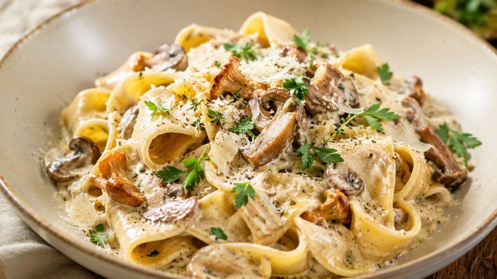 Creamy Pappardelle